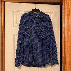 Blue and Black Flannel